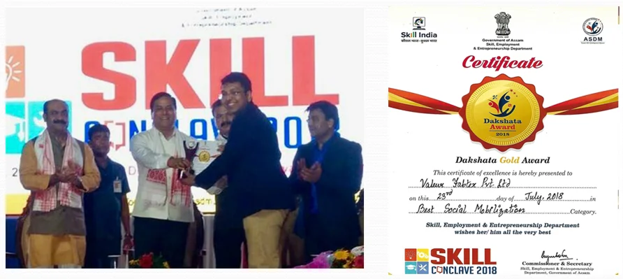 Award ceremony photo